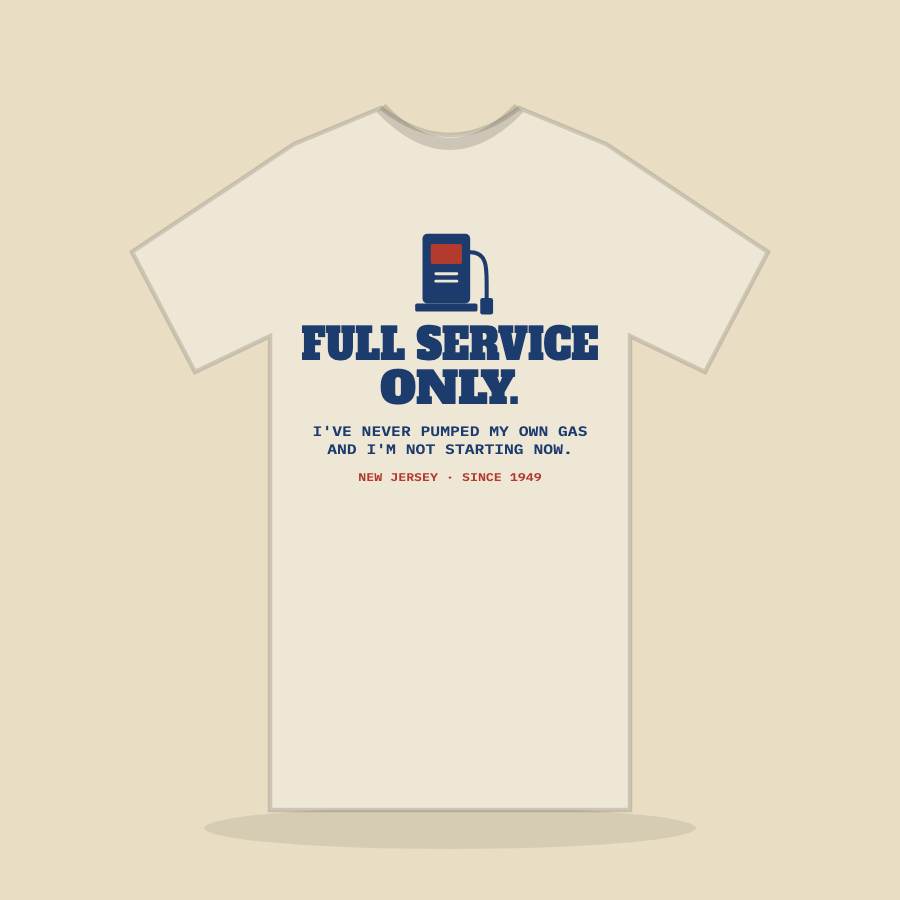 Full Service Only Tee