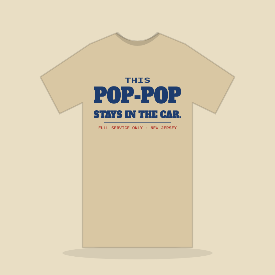 Stays in the Car Tee